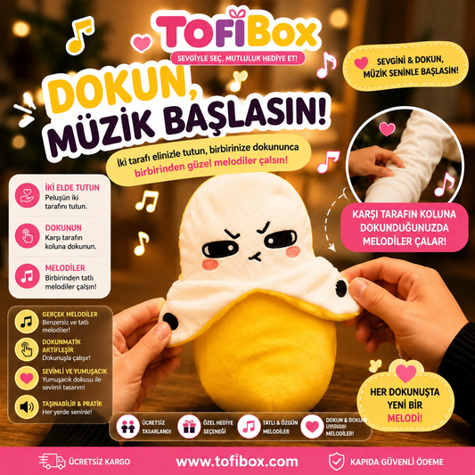 Tene Dokununca Melodi Çalan Peluş